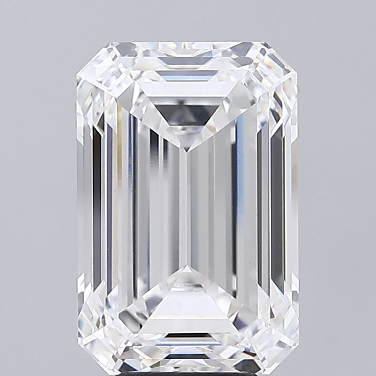 7.09ct Emerald E VVS2 Lab Created Diamond