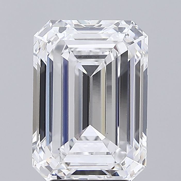 4.03ct Emerald D VS1 Lab Created Diamond