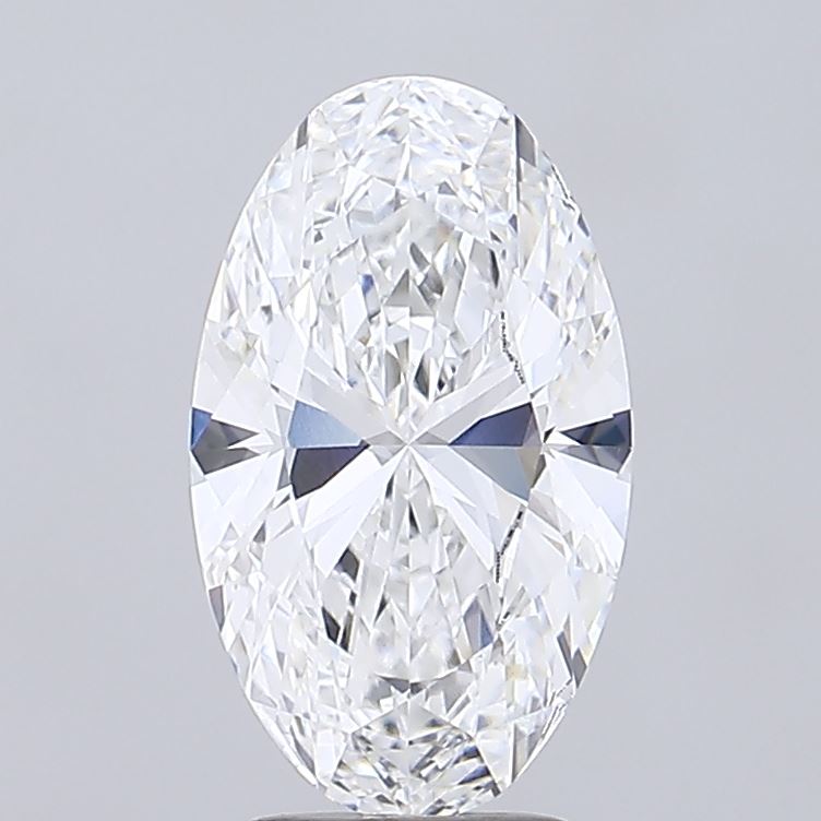 3.52ct Oval E VVS1 Lab Created Diamond