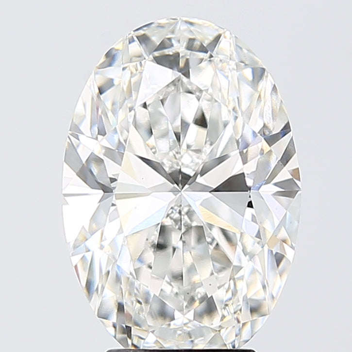 4.02ct Oval E VVS2 Lab Created Diamond