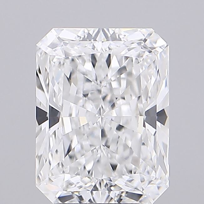 3.65ct Radiant D VVS2 Lab Created Diamond