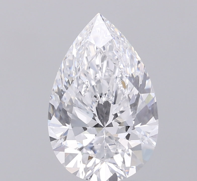 2.01ct Pear D VVS2 Lab Created Diamond