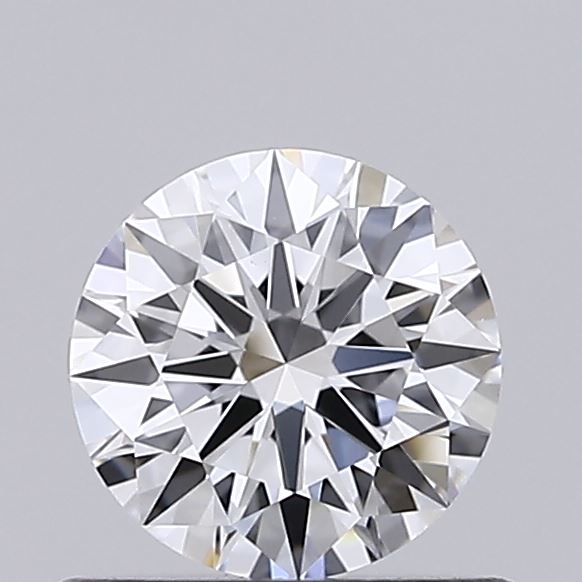 0.53ct Round D VVS2 Lab Created Diamond