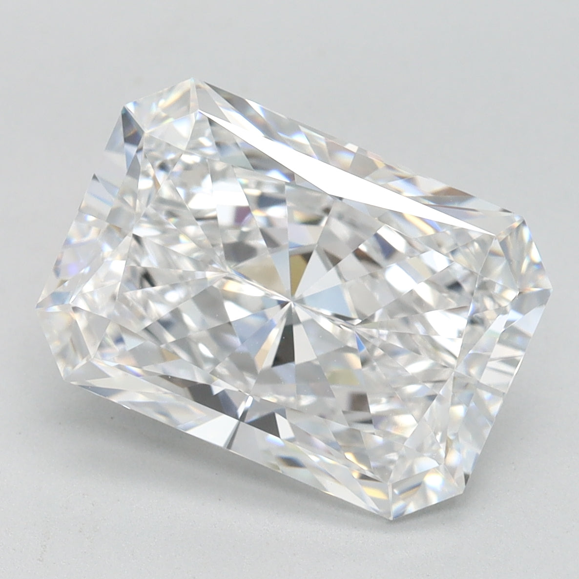 4ct Radiant D IF Lab Created Diamond