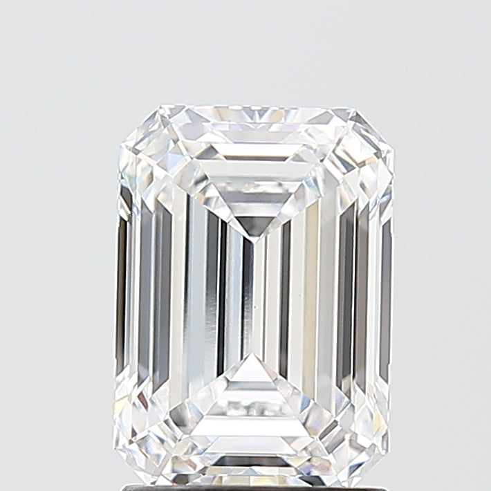 2.03ct Emerald E VVS2 Lab Created Diamond