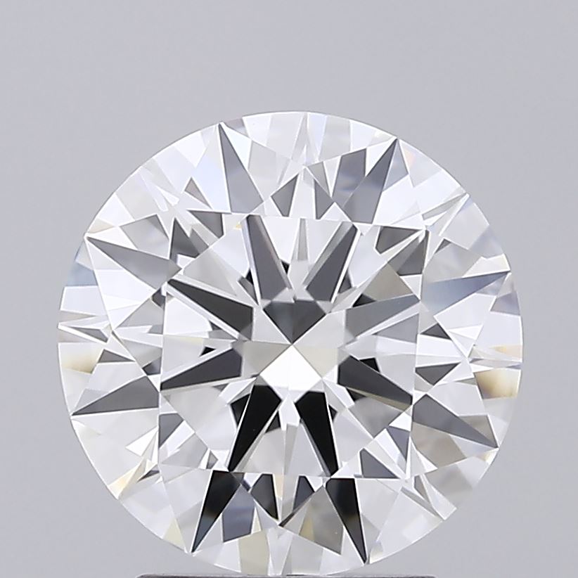 2.71ct Round F VVS1 Lab Created Diamond