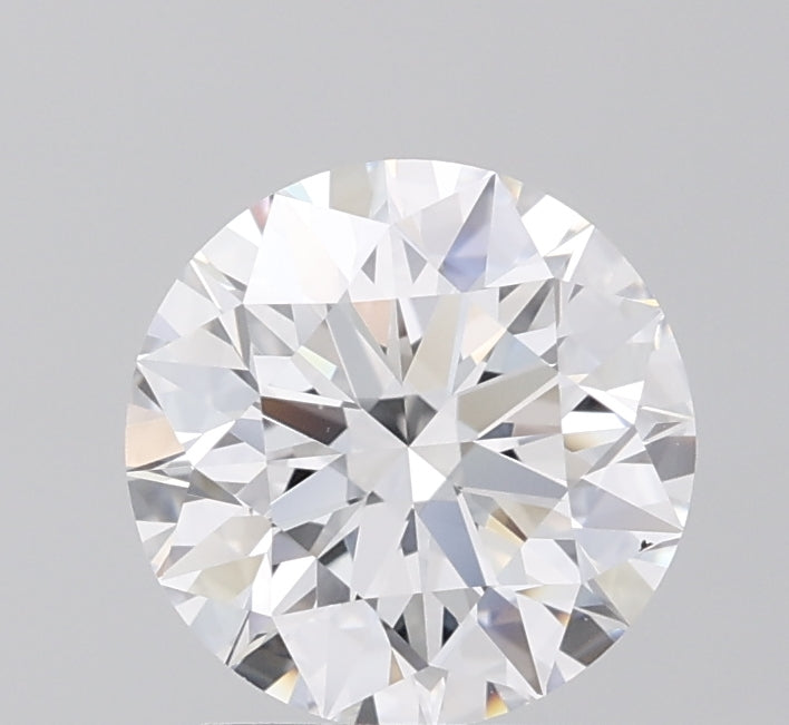 2.08ct Round D VVS2 Lab Created Diamond