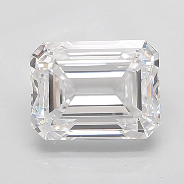 3.01ct Emerald D VVS2 Lab Created Diamond