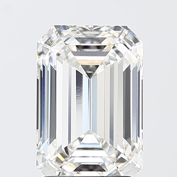3.09ct Emerald F VS1 Lab Created Diamond
