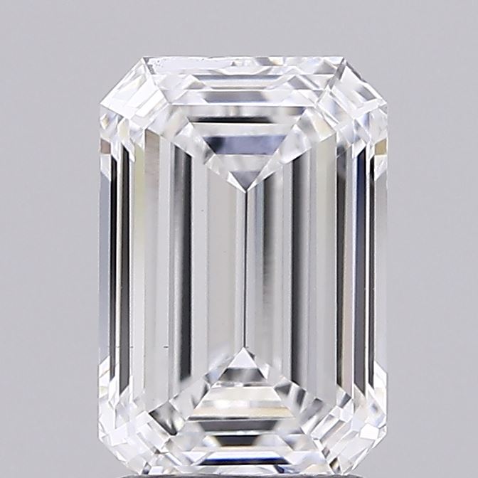 2.04ct Emerald D VS1 Lab Created Diamond