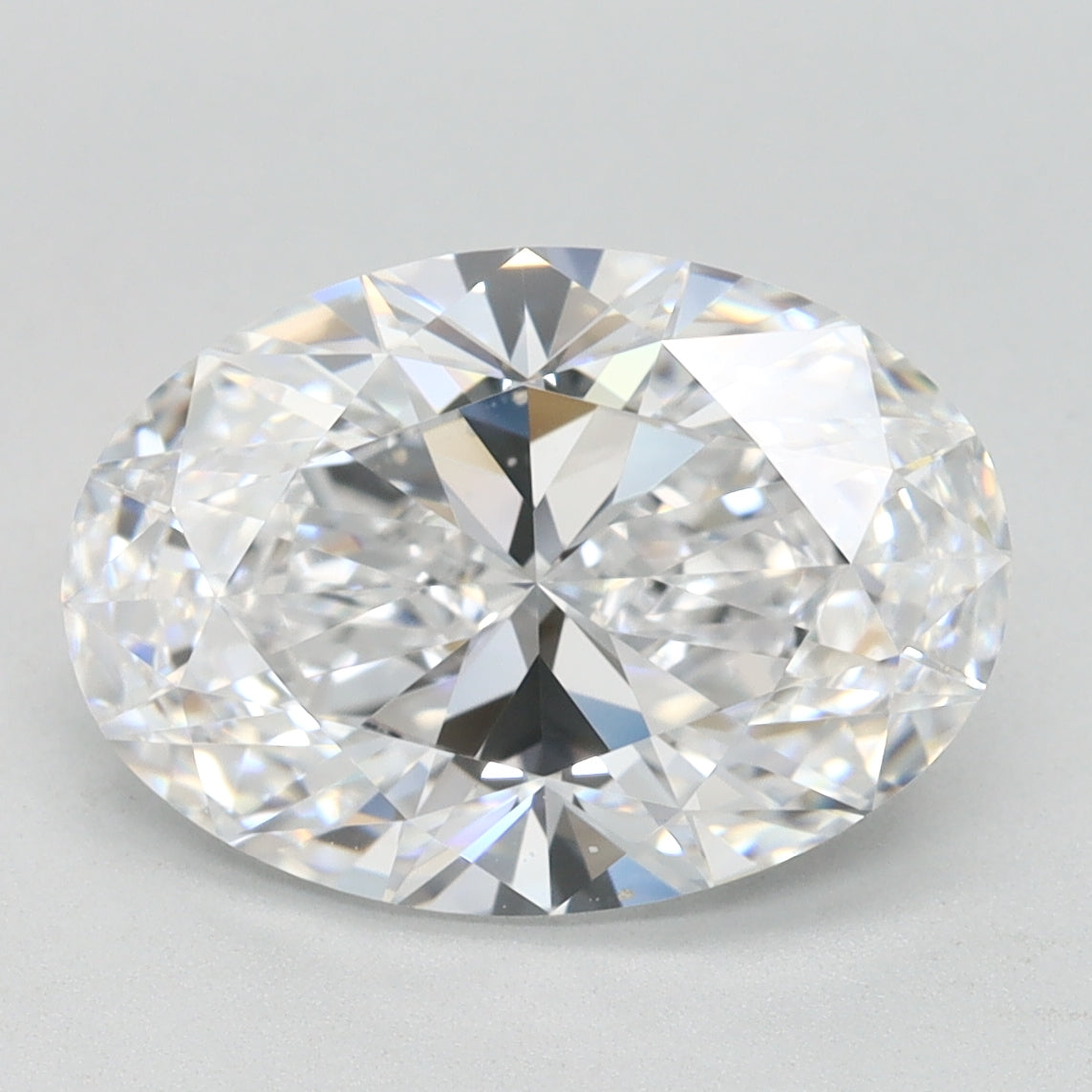 3.01ct Oval D IF Lab Created Diamond