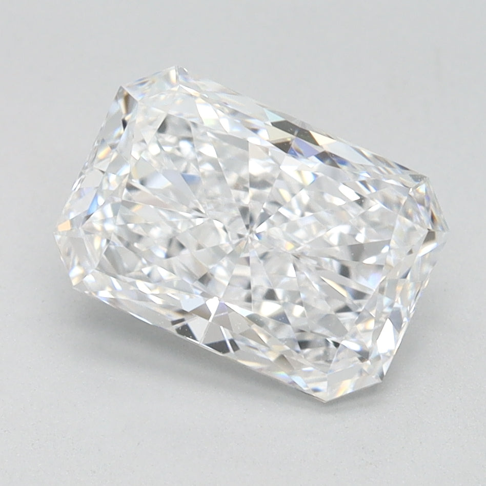 1.54ct Radiant D IF Lab Created Diamond