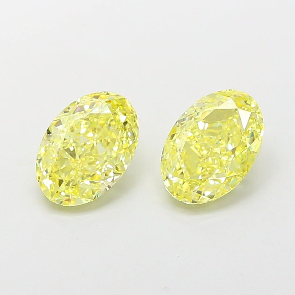 1.74ct Oval  VVS2 Lab Created Diamond