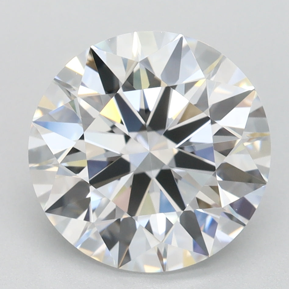 3.01ct Round D IF Lab Created Diamond
