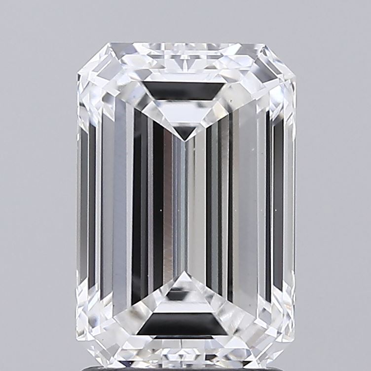 2.08ct Emerald E VS1 Lab Created Diamond