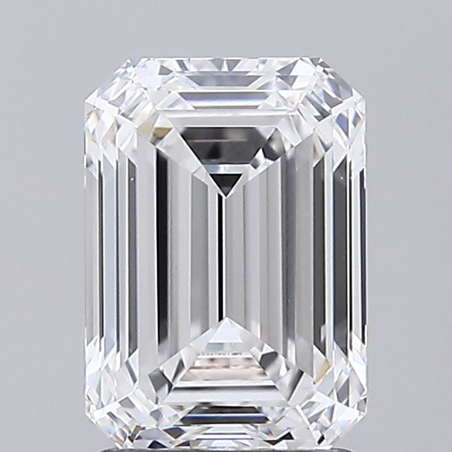 1.92ct Emerald E VS1 Lab Created Diamond
