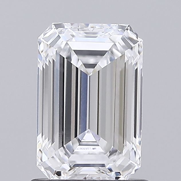 1.09ct Emerald D VVS1 Lab Created Diamond