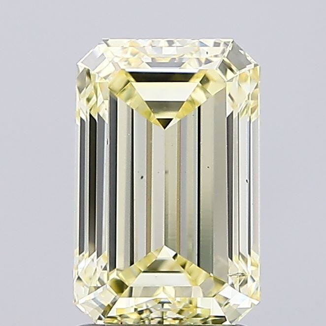 2ct Emerald  VS2 Lab Created Diamond