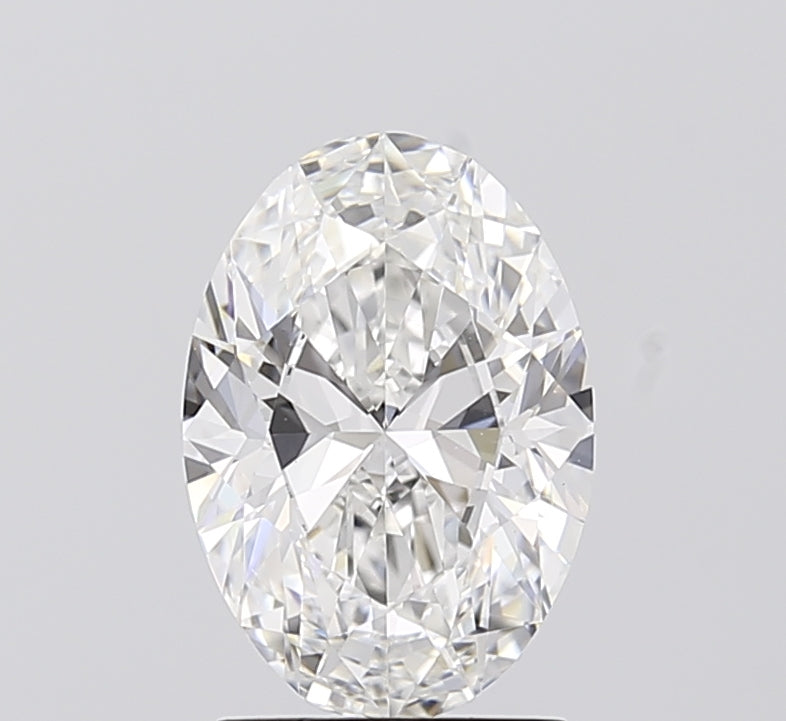 2ct Oval E VS2 Lab Created Diamond