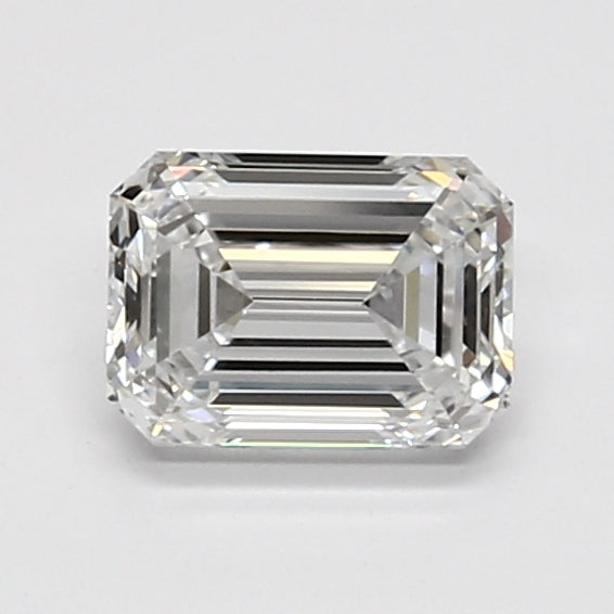 0.95ct Emerald E VVS2 Lab Created Diamond
