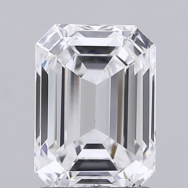 1.51ct Emerald D VVS2 Lab Created Diamond