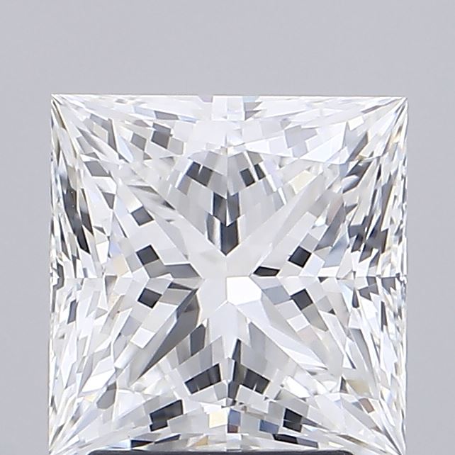 3.01ct Princess E VVS2 Lab Created Diamond