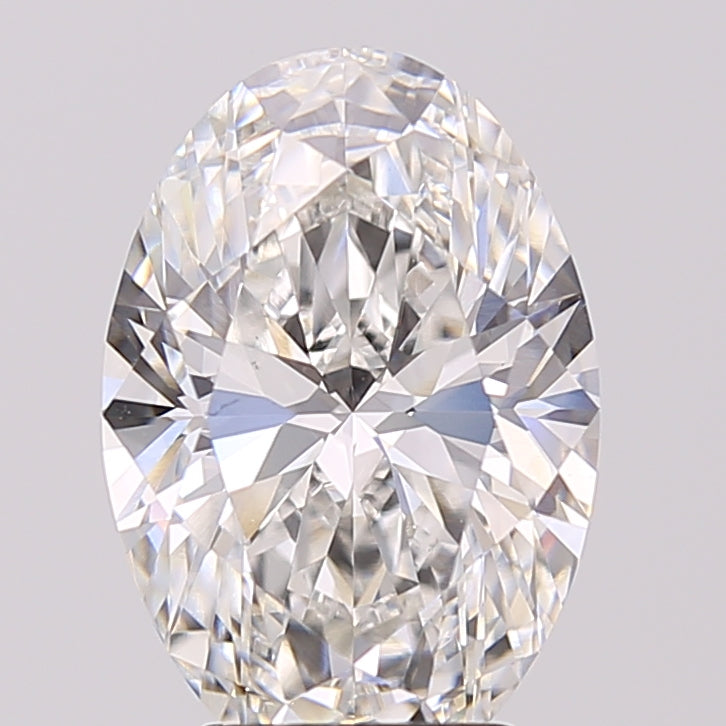 4.05ct Oval E VVS2 Lab Created Diamond
