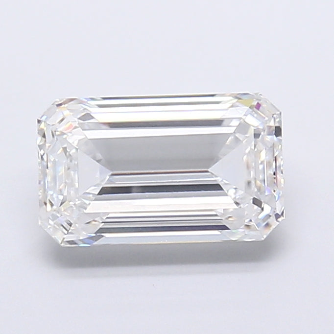 4.09ct Emerald D IF Lab Created Diamond