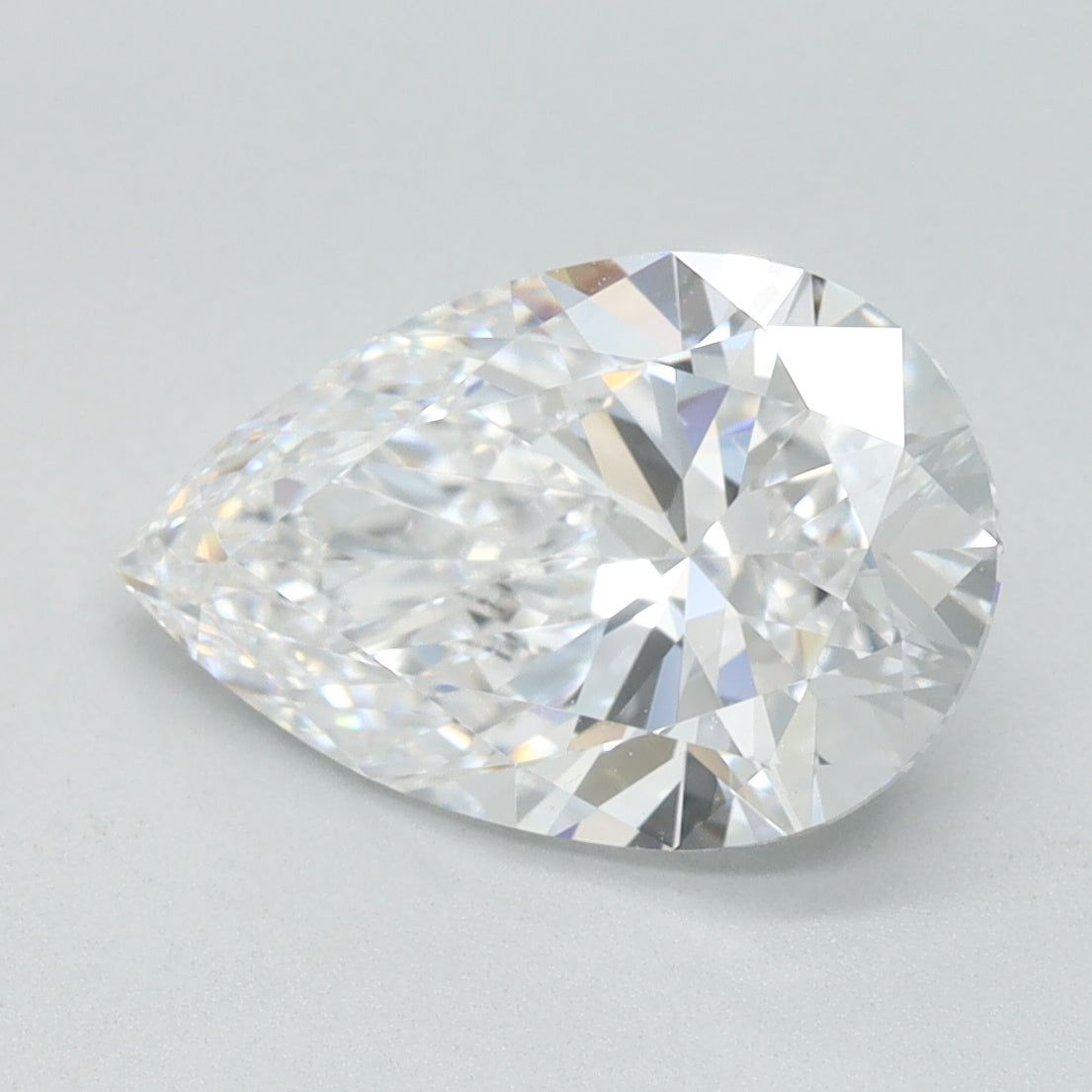 2.04ct Pear D VVS1 Lab Created Diamond