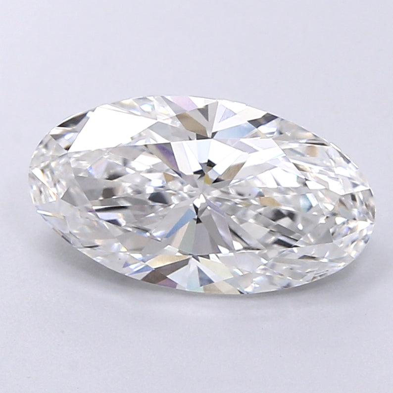 2.51ct Oval E IF Lab Created Diamond