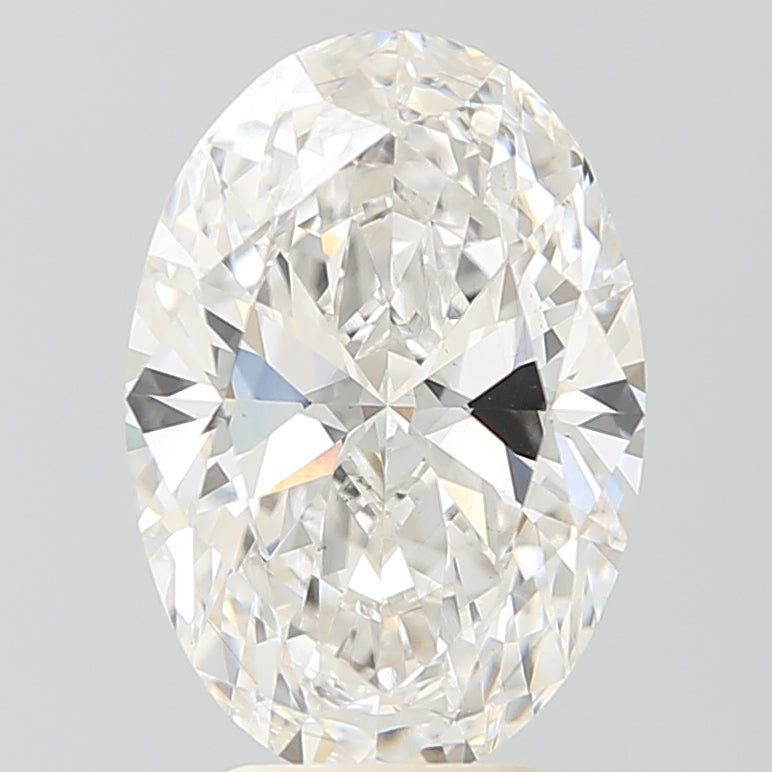 4.36ct Oval F VS1 Lab Created Diamond