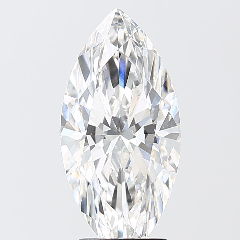 3.04ct Marquise E VVS2 Lab Created Diamond