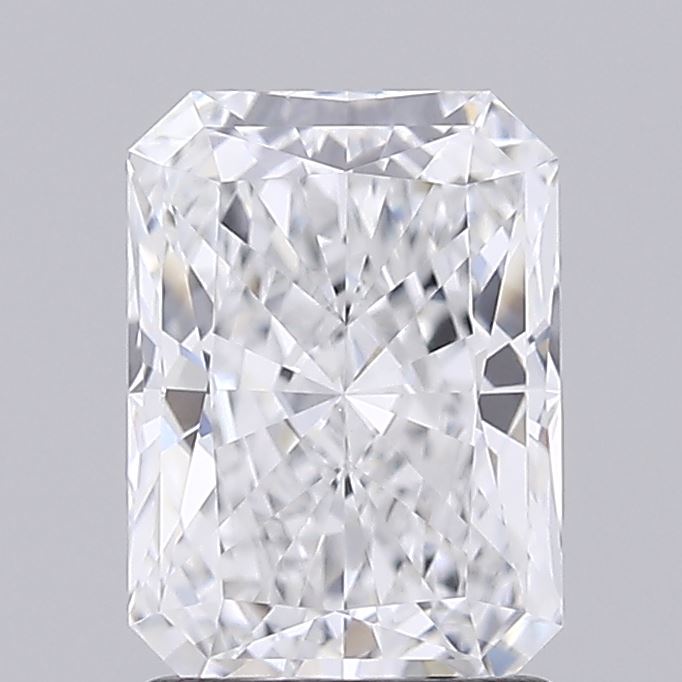 1.53ct Radiant D VVS1 Lab Created Diamond