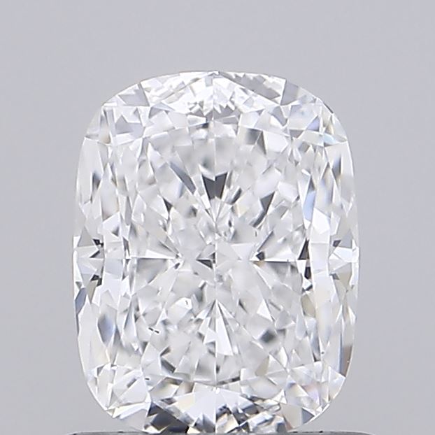 0.91ct Cushion D VS1 Lab Created Diamond