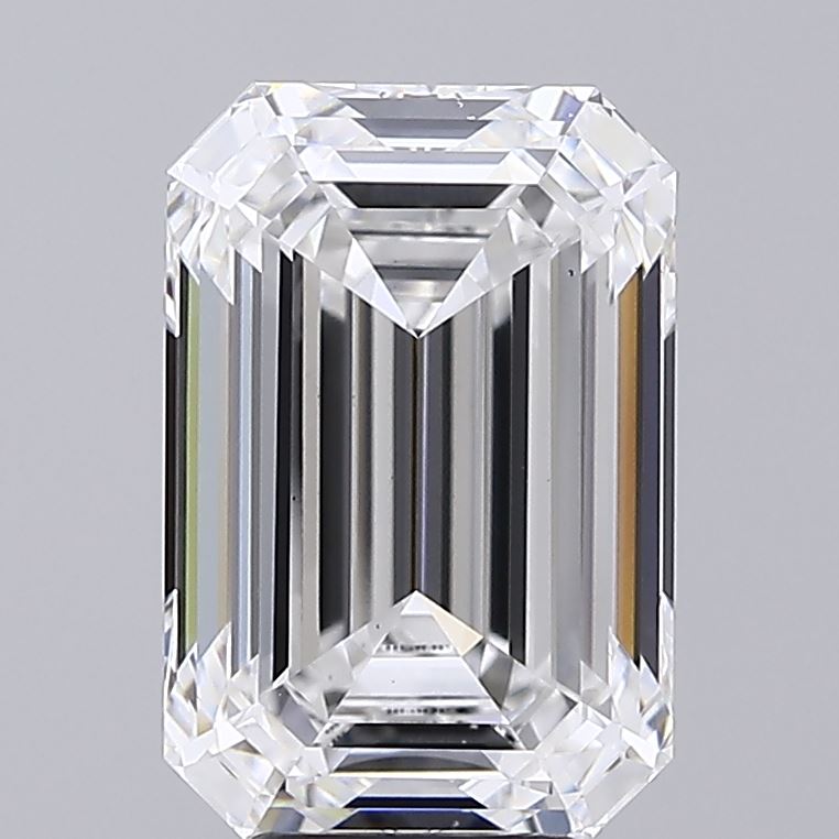 6.02ct Emerald E VS1 Lab Created Diamond