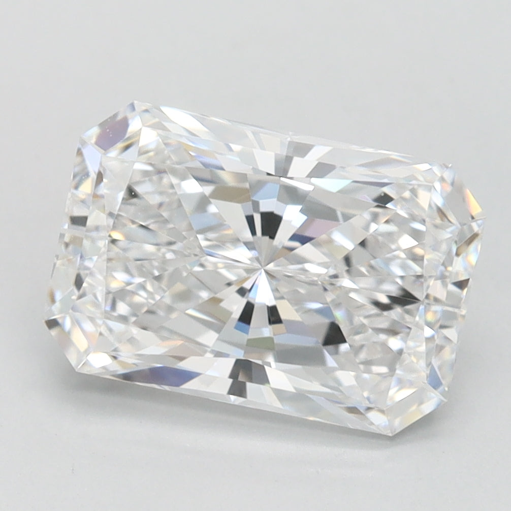 2.18ct Radiant D IF Lab Created Diamond