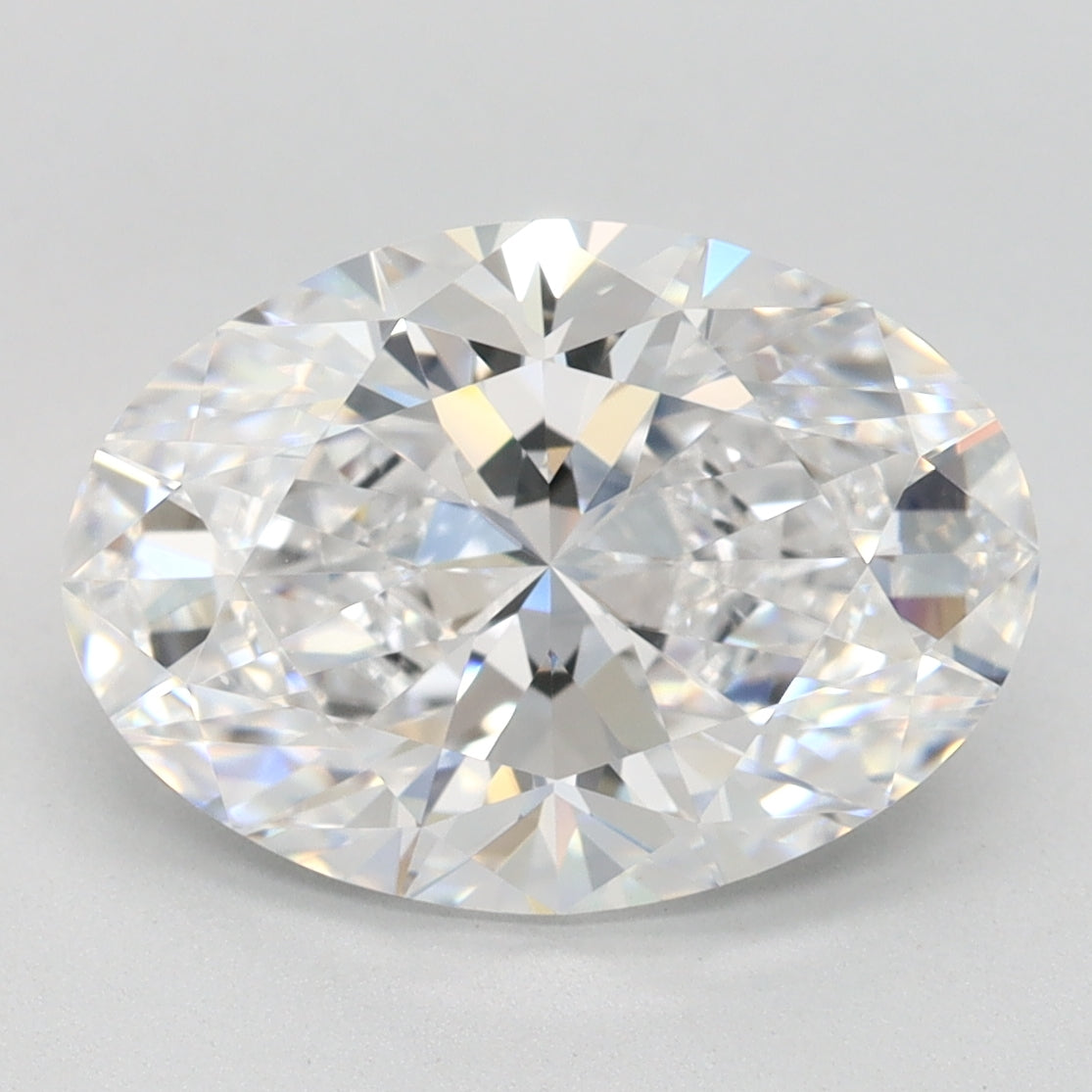 3.23ct Oval D IF Lab Created Diamond