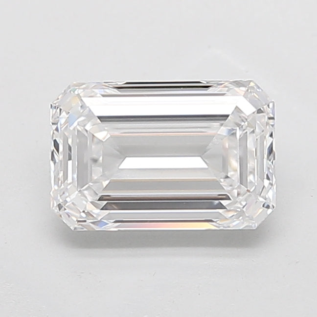 3.11ct Emerald D VVS1 Lab Created Diamond