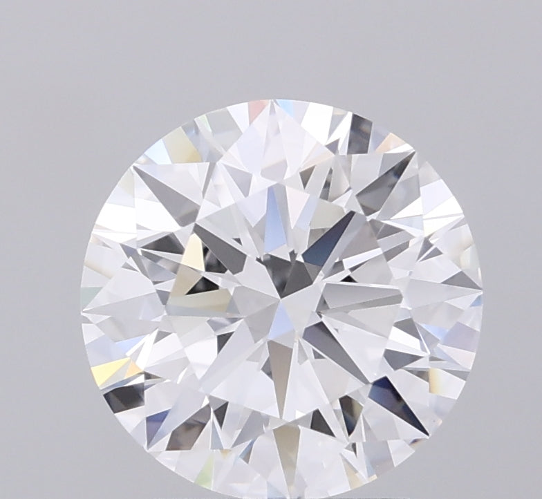 3.01ct Round D VVS1 Lab Created Diamond