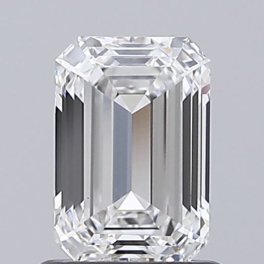 1.02ct Emerald E VVS2 Lab Created Diamond