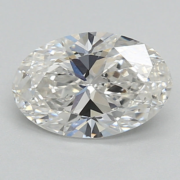 0.99ct Oval F VS1 Lab Created Diamond