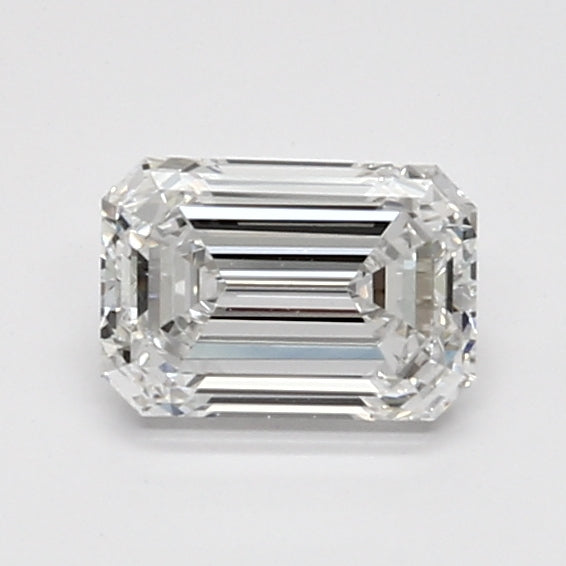 0.91ct Emerald E IF Lab Created Diamond