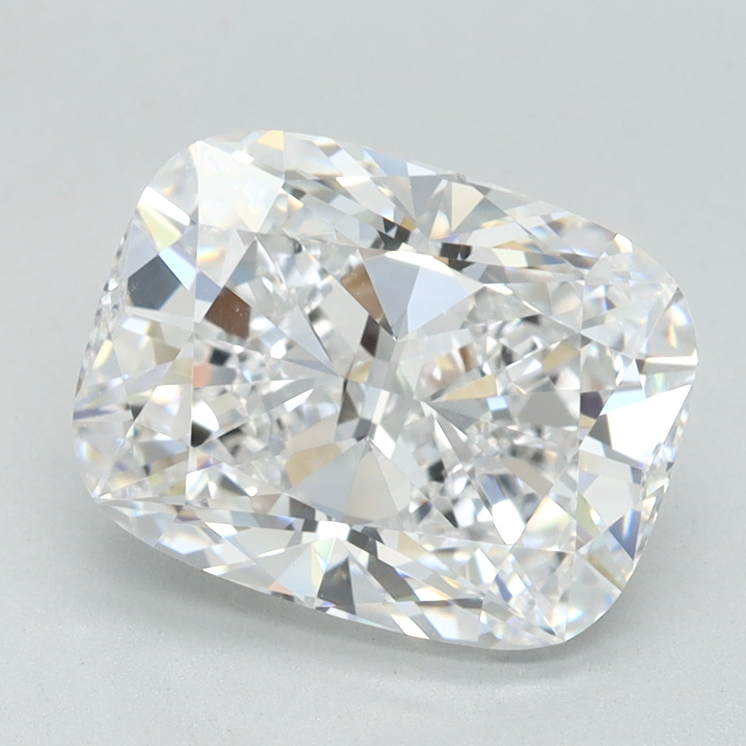 3.04ct Cushion D VVS1 Lab Created Diamond