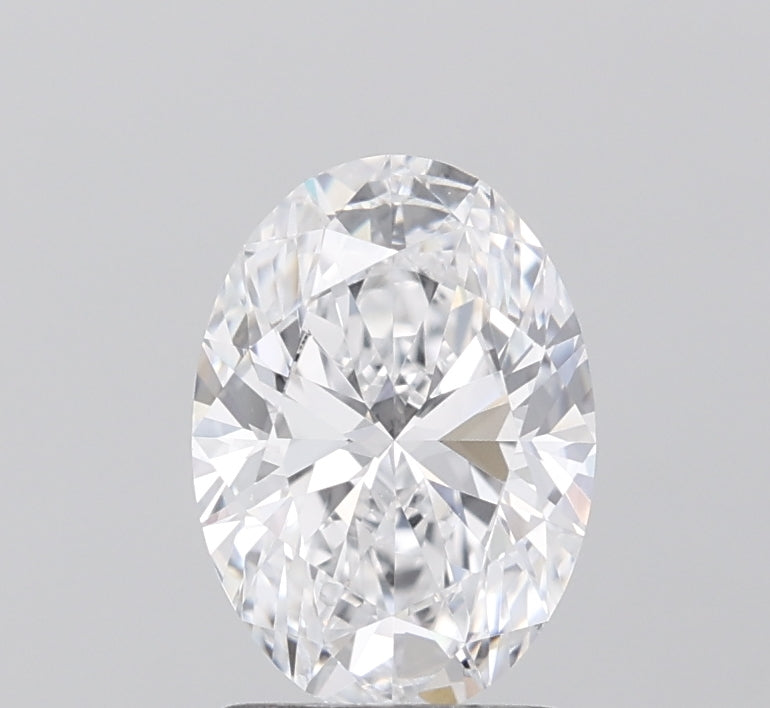 1.54ct Oval D VVS2 Lab Created Diamond