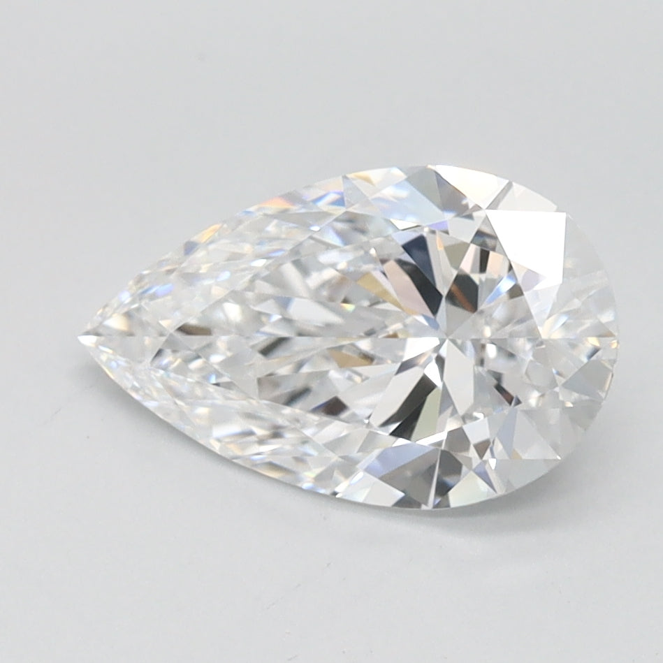 1.07ct Pear D VVS1 Lab Created Diamond