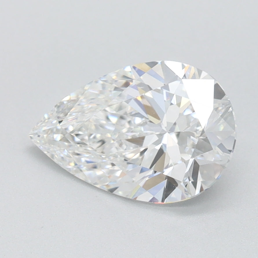 1.06ct Pear D VVS1 Lab Created Diamond