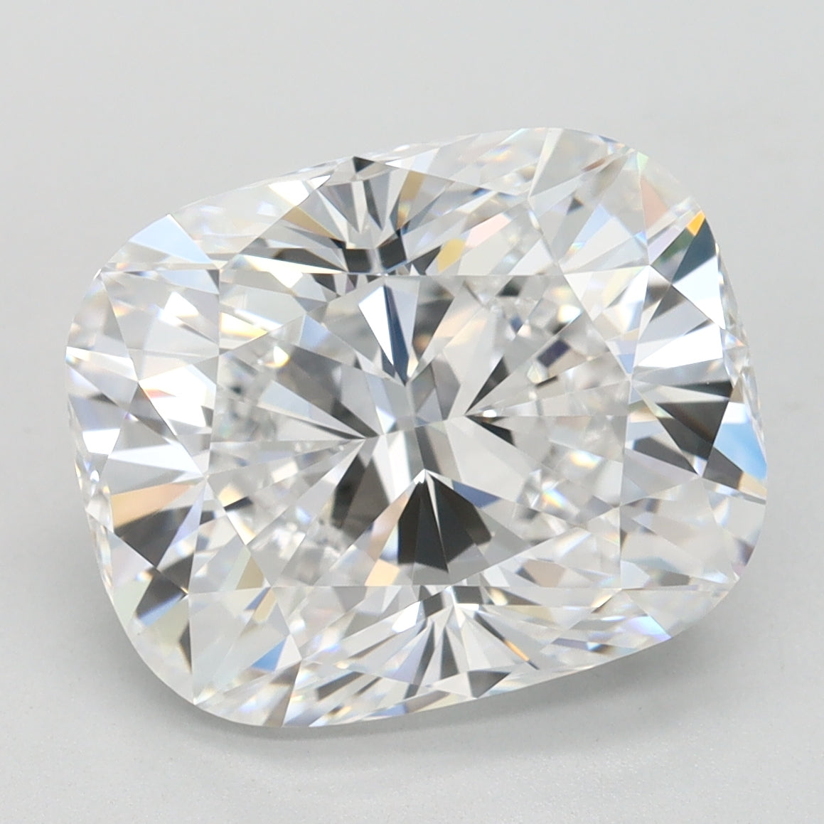 5.1ct Cushion D IF Lab Created Diamond