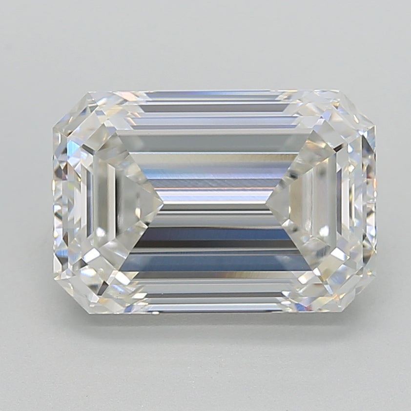 5.05ct Emerald G VVS2 Lab Created Diamond