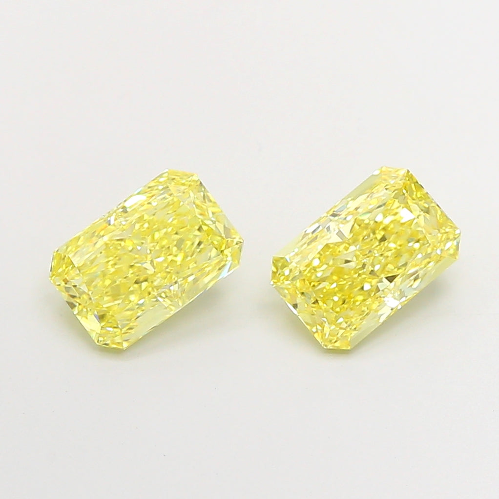 1.46ct Radiant  VVS2 Lab Created Diamond