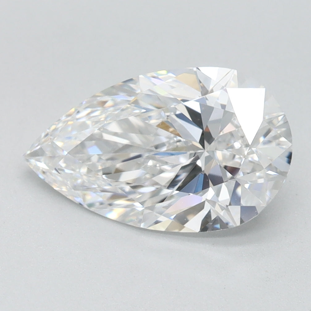 1.54ct Pear D VVS1 Lab Created Diamond